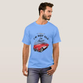 Ik ben niet Oud Ik ben Klassiek! Corvette 1961 T-shirt (Voorkant volledig)