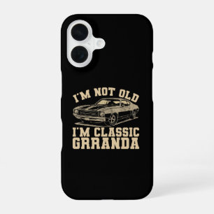Ik ben niet oud, ik ben klassiek Granda iPhone 16 Hoesje