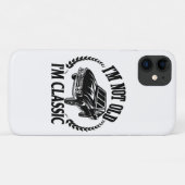 Ik ben niet oud ik ben klassiek grappige auto Case-Mate iPhone case (Achterkant (horizontaal))