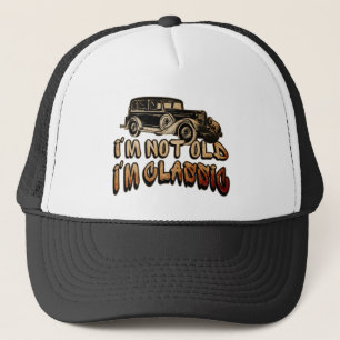 ik ben niet oud ik ben klassiek  trucker pet