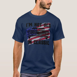 Ik ben niet oud, ik ben klassiek vintage auto VS 4 T-shirt
