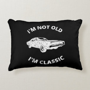 Ik ben niet oud, ik ben klassieke accent kussen