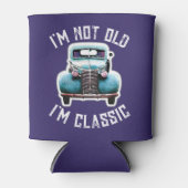 Ik ben niet oud, ik ben klassieke cartografische blikjeskoeler (Voorkant)