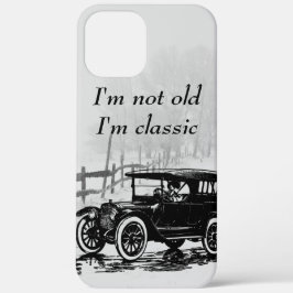 Ik ben niet oud Ik ben klassieke Trendy vintage au Case-Mate iPhone Case