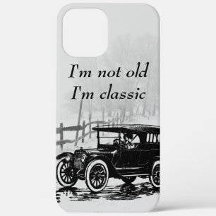 Ik ben niet oud Ik ben klassieke Trendy vintage au Case-Mate iPhone Case
