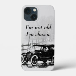 Ik ben niet oud Ik ben klassieke Trendy vintage au Case-Mate iPhone Case