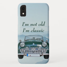 Ik ben niet oud Ik ben klassieke Trendy vintage au Case-Mate iPhone Case