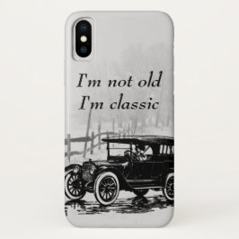Ik ben niet oud Ik ben klassieke Trendy vintage au Case-Mate iPhone Case