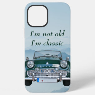 Ik ben niet oud Ik ben klassieke Trendy vintage au iPhone 12 Pro Max Hoesje