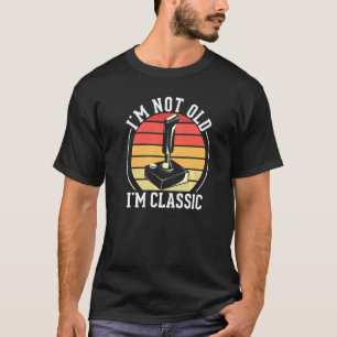 Ik ben niet oud Ik ben klassieke videogames Joyst T-shirt