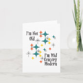 Ik ben niet oud, ik ben middeleeuwse moderne atoom kaart (Voorkant)