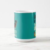 Ik ben niet oud, ik ben middeleeuwse moderne koffiemok (Center)