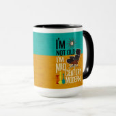 Ik ben niet oud, ik ben middeleeuwse moderne mok (Voorkant rechts)