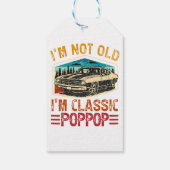 IK Ben Niet Oud IK Ben Opa Cadeaulabel (Achterkant)