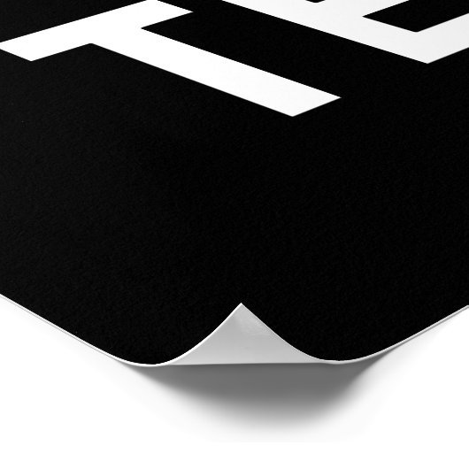 Ik ben niet oud, ik ben recycleerde tiener poster (Hoek)