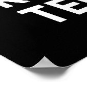 Ik ben niet oud, ik ben recycleerde tiener poster (Hoek)