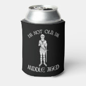 Ik ben niet oud - ik ben van middelbare leeftijd blikjeskoeler (Blikje Achterkant)