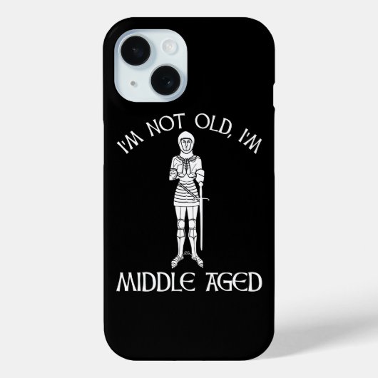 Ik ben niet oud - ik ben van middelbare leeftijd Case-Mate iPhone case (Achterkant)