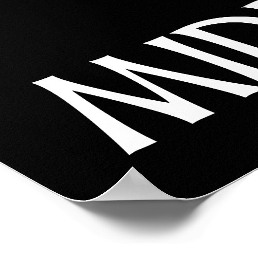 Ik ben niet oud, ik ben van middelbare leeftijd poster (Hoek)