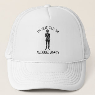 Ik ben niet oud - ik ben van middelbare leeftijd trucker pet
