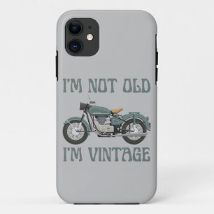IK BEN NIET OUD, IK BEN VINTAGE grappige verjaarda Case-Mate iPhone Case