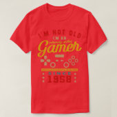 Ik ben niet oud Im A Skill 1958VideogameGaming T-shirt (Design voorkant)