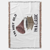 Ik ben niet oud in klassiek deken (Voorkant Verticaal)