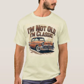 Ik ben niet oud - old school cool t-shirt (Voorkant)
