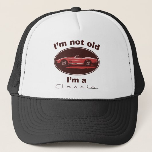 Ik ben niet oud trucker pet (Voorkant)