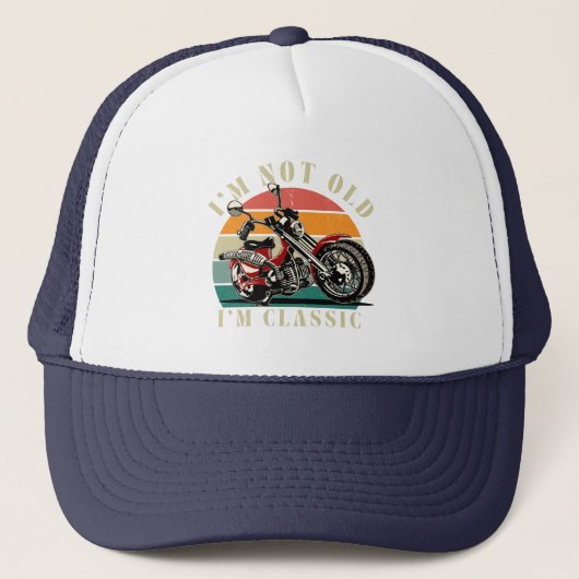 ik ben niet oud trucker pet (Voorkant)
