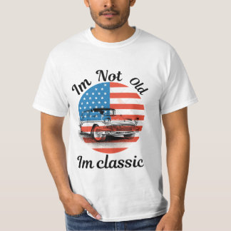 Ik ben niet oud voor mij klassiek t-shirt