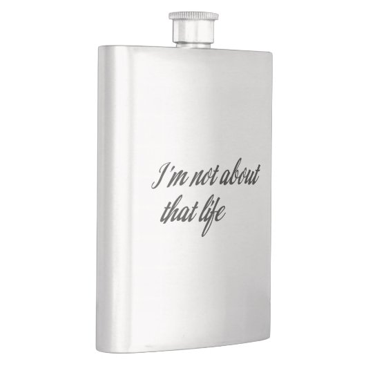 Ik ben niet over dat leven flacon (Rechts)