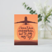 Ik ben niet overal geweest briefkaart (Staand voorkant)