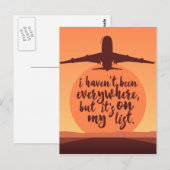 Ik ben niet overal geweest briefkaart (Voorkant / Achterkant)