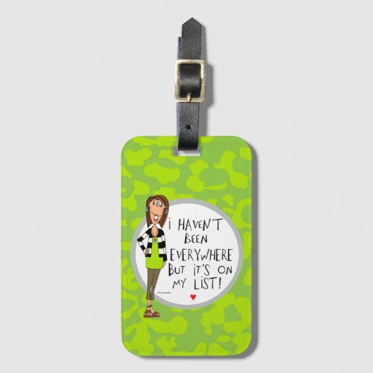 Ik ben niet overal geweest, maar het staat op mijn bagagelabel (Voorkant (verticaal))