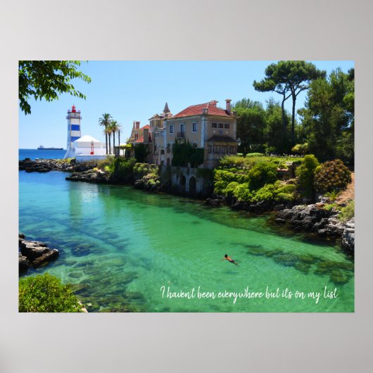 Ik ben niet overal geweest, maar het staat op mijn poster (Voorkant)