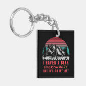 Ik ben niet overal geweest, maar het staat op mijn sleutelhanger (Voorkant Links)