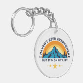 Ik ben niet overal geweest, maar het staat op mijn sleutelhanger (Voorkant Links)