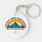 Ik ben niet overal geweest, maar het staat op mijn sleutelhanger (Achterkant)