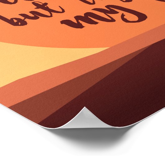 Ik ben niet overal geweest poster (Hoek)