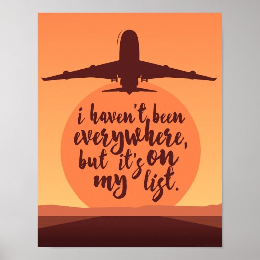 Ik ben niet overal geweest poster (Voorkant)