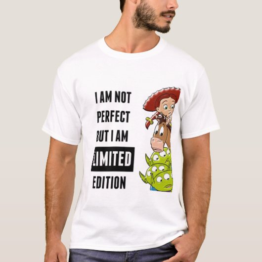 Ik ben niet perfact maar beperkte editie t-shirt (Voorkant)