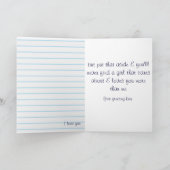 Ik ben niet perfect kaart (Binnen)