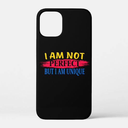Ik ben niet perfect, maar ik ben een unieke Case-Mate iPhone case (Achterkant)