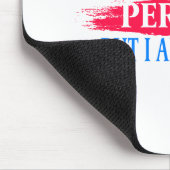 Ik ben niet perfect, maar ik ben een unieke muismat (Hoek)