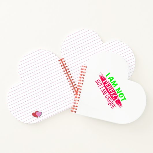 Ik ben niet perfect, maar ik ben een unieke notitieboek (Binnen)