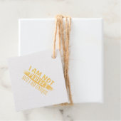 Ik ben niet perfect, maar ik ben uniek bedankjes labels (Met doos)