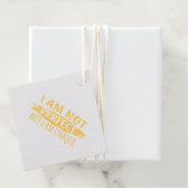Ik ben niet perfect, maar ik ben uniek bedankjes labels (Met doos)