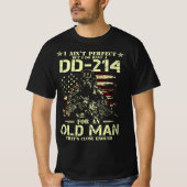 Ik ben niet perfect, maar ik heb DD-214 T-shirt (Voorkant)