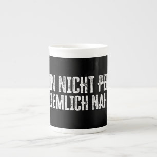 Ik ben niet perfect – maar wel bijna! porselein kop